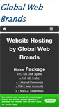 Mobile Screenshot of globalwebbrands.net